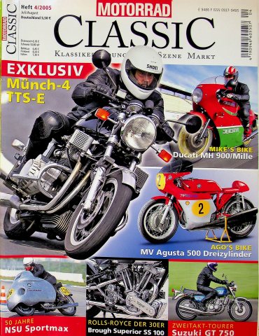 Deckblatt Motorrad Classic (04/2005)